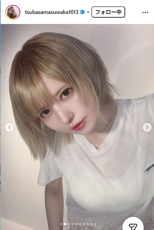 益若つばさのインスタグラムから