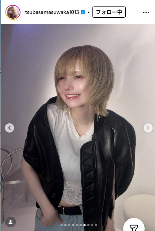 益若つばさのインスタグラムから
