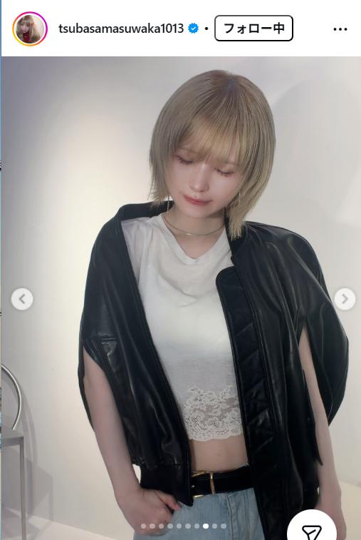 益若つばさのインスタグラムから