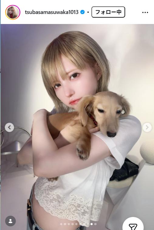 益若つばさのインスタグラムから