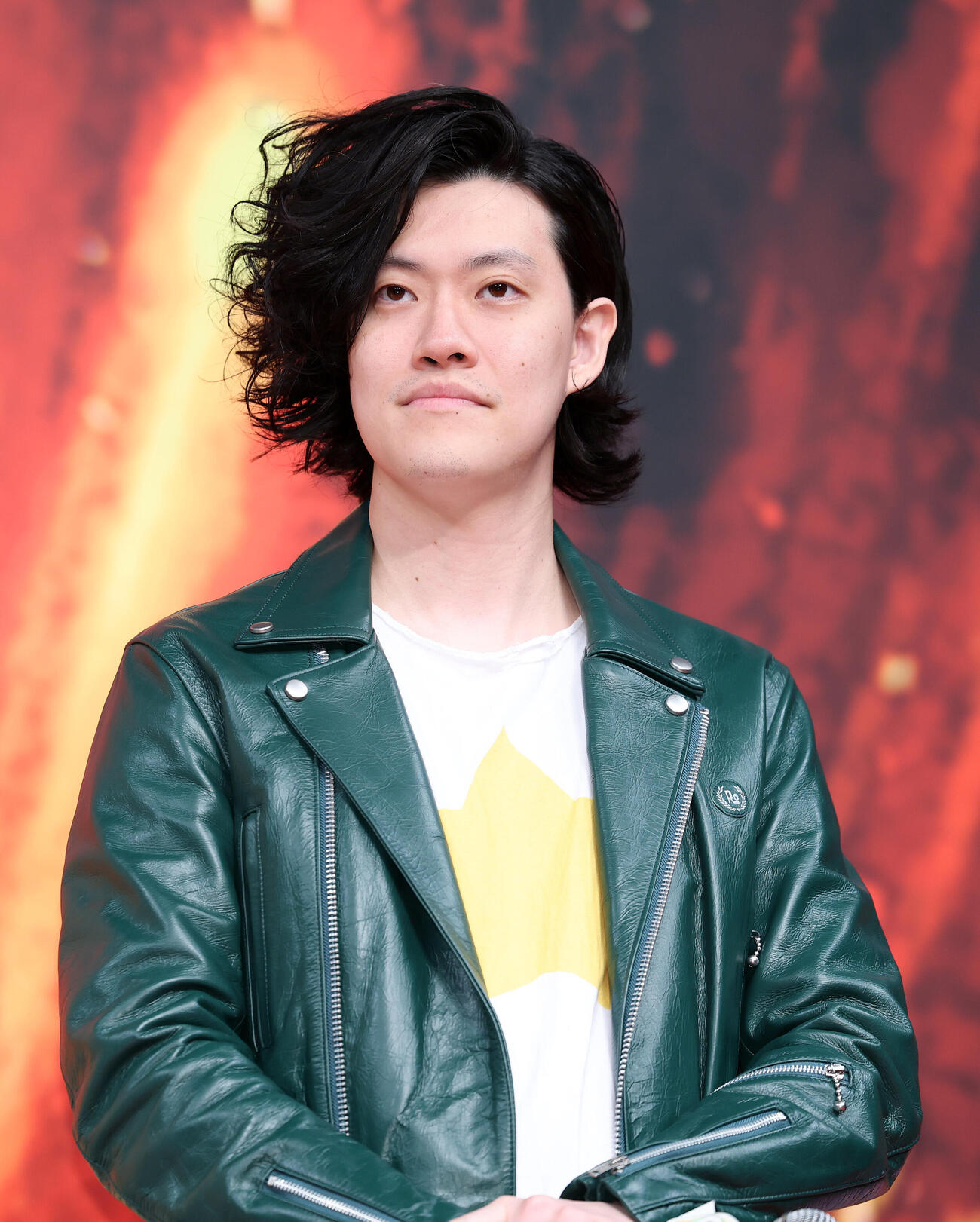 公開直前イベントに臨む粗品（撮影・鈴木正人）