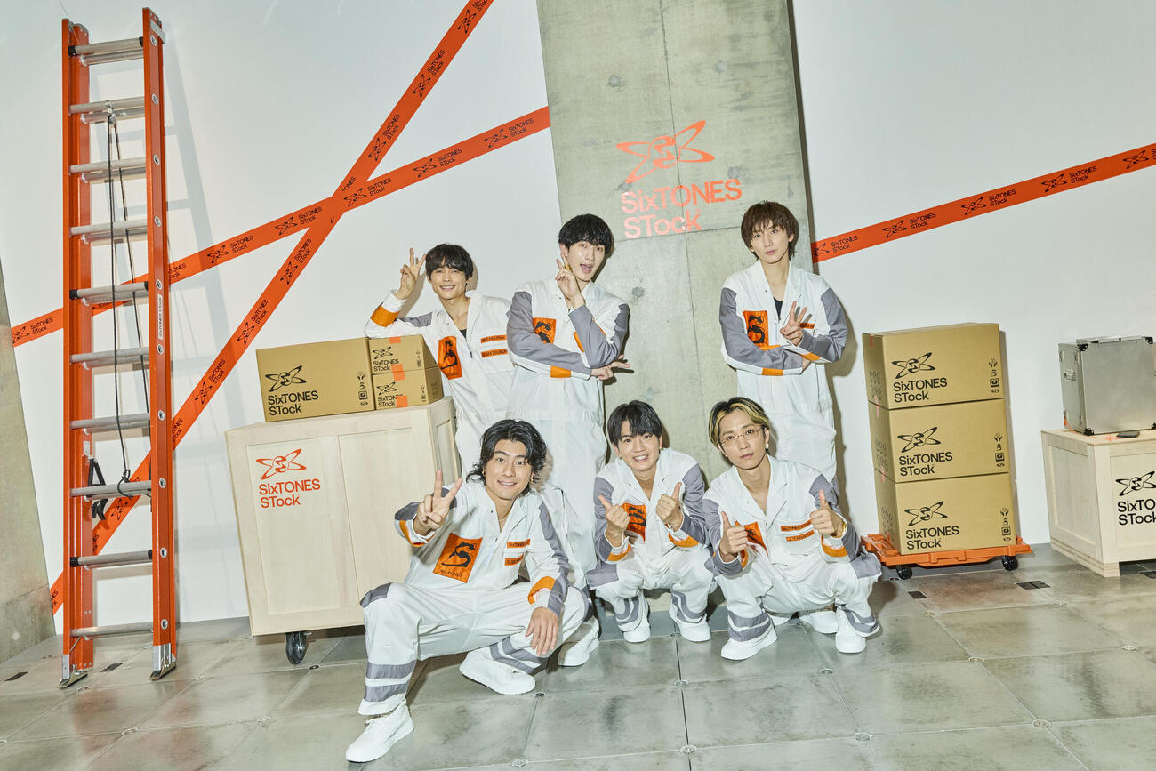 「SixTONES STock」ビジュアル
