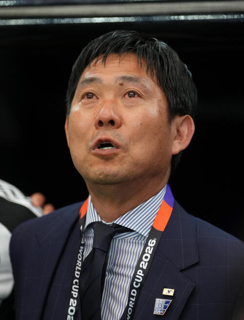 森保監督「心にグサグサグサと響きまくって」「絶対、過去イチだなと」君が代で涙した理由