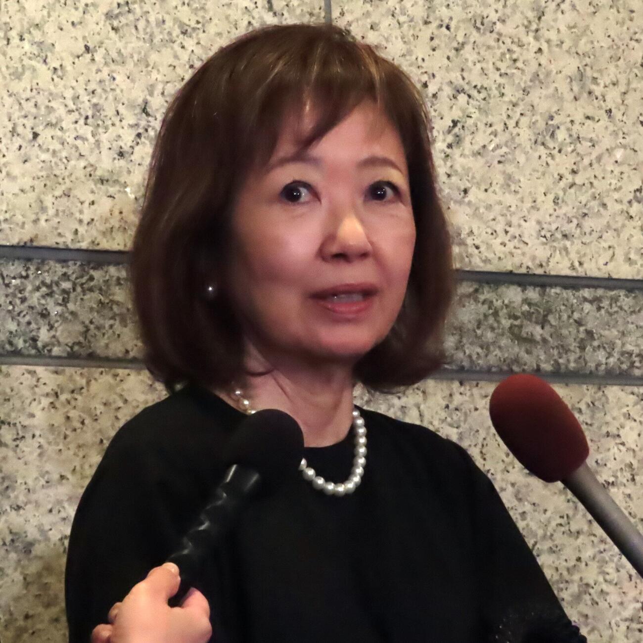 中村玉緒さんの通夜に参列した浅田美代子