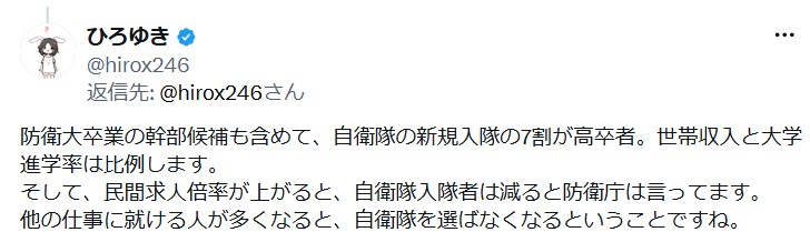 ひろゆき氏のXから