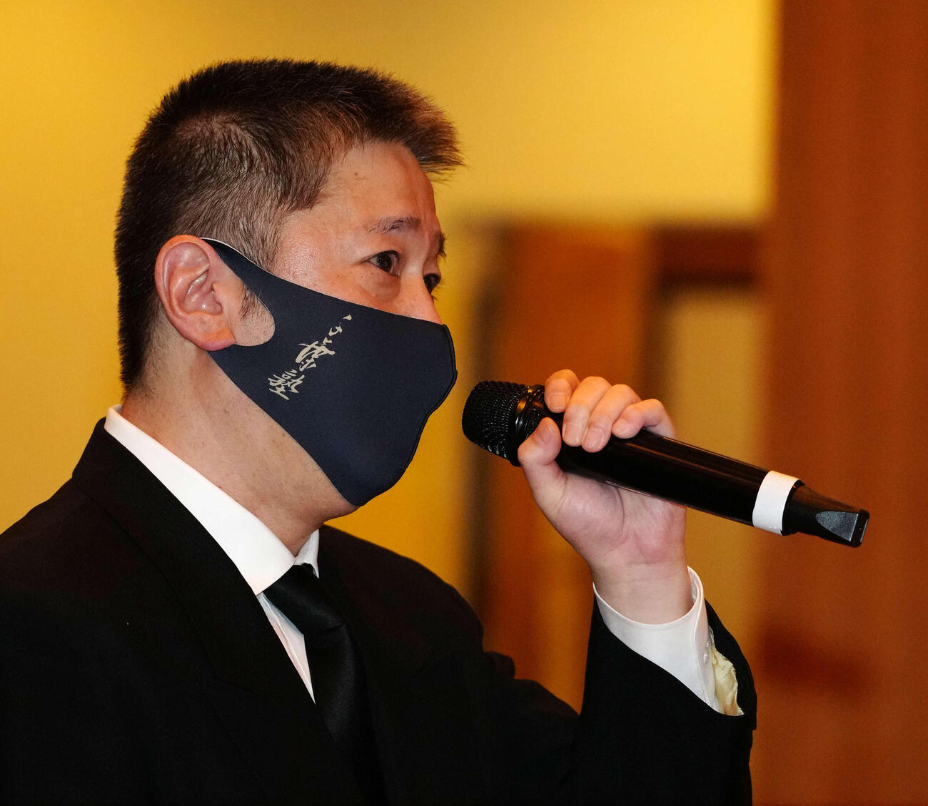 若山騎一郎（2022年1月撮影）