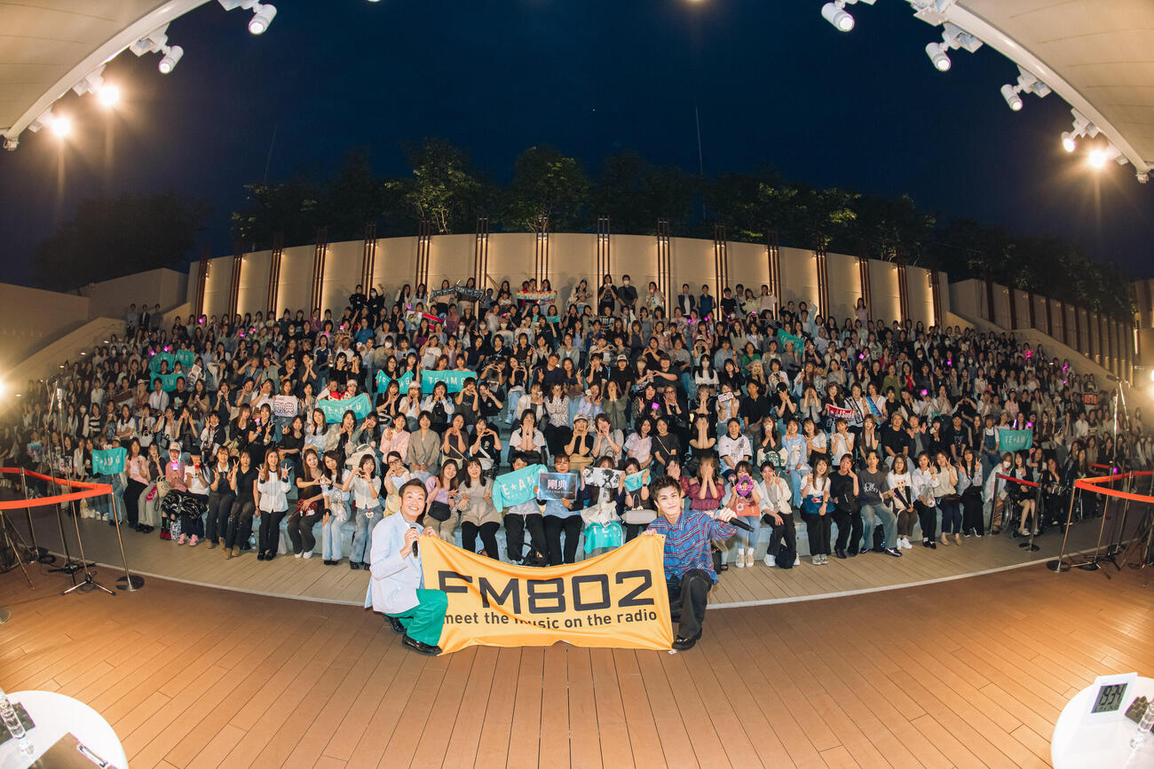 FM802の公開収録に参加した三代目J SOUL BROTHERS岩田剛典（C）FM802提供、ハヤシマコ氏撮影