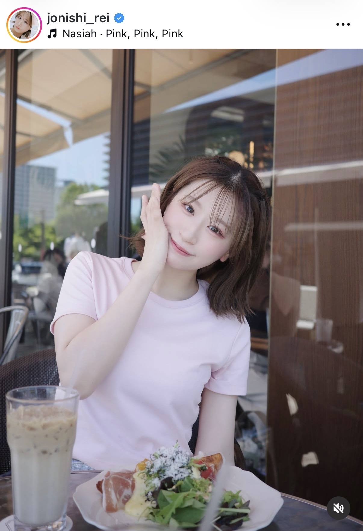 上西怜のインスタグラムから