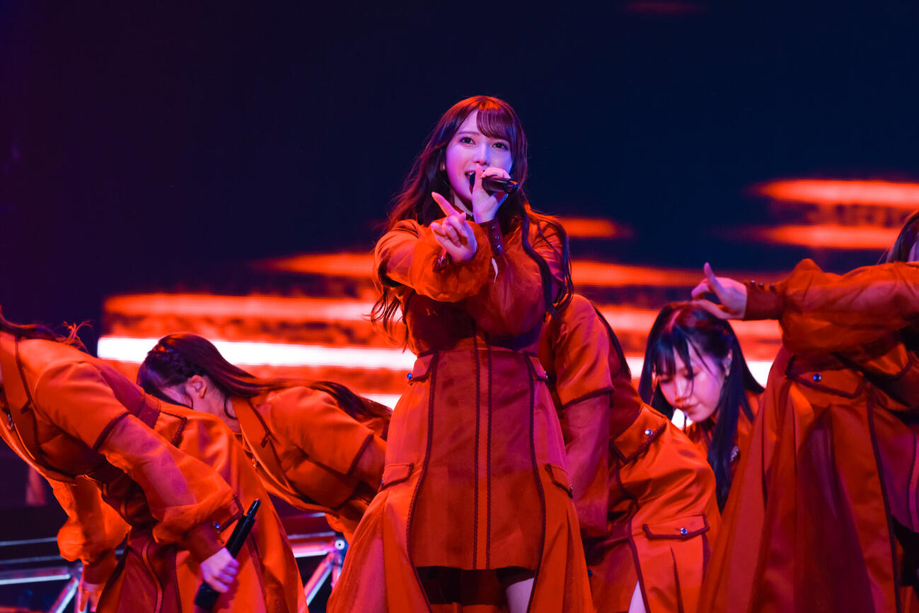 17th Single　ひなた坂46 LIVE　中央は竹内希来里ⒸSeed＆FlowerLLC