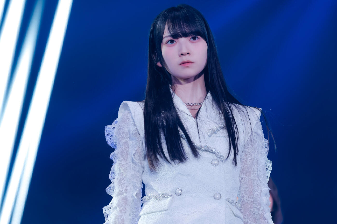 17th Single　ひなた坂46 LIVE　ステージに立つ佐藤優羽ⒸSeed＆FlowerLLC