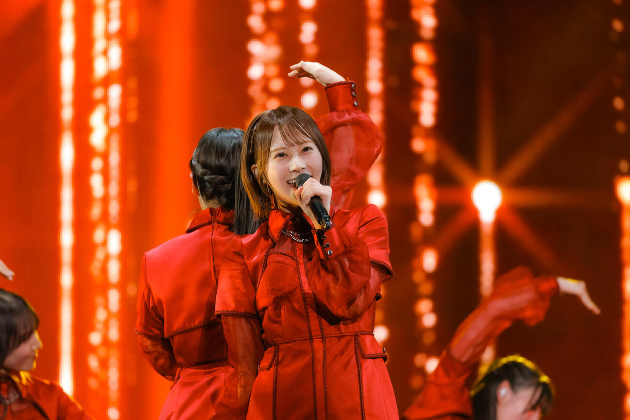 17th Single　ひなた坂46 LIVE　ステージに立つ石塚瑶季ⒸSeed＆FlowerLLC