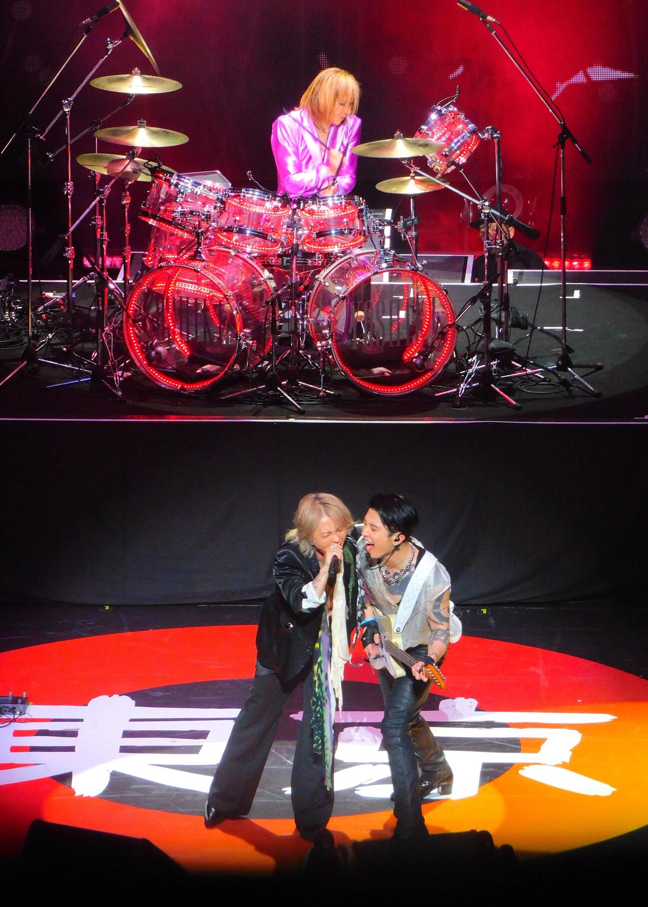 Global Citizen Live：Tokyoに出演したYOSHIKI、MIYAVI、hyde（撮影・寺本吏輝）