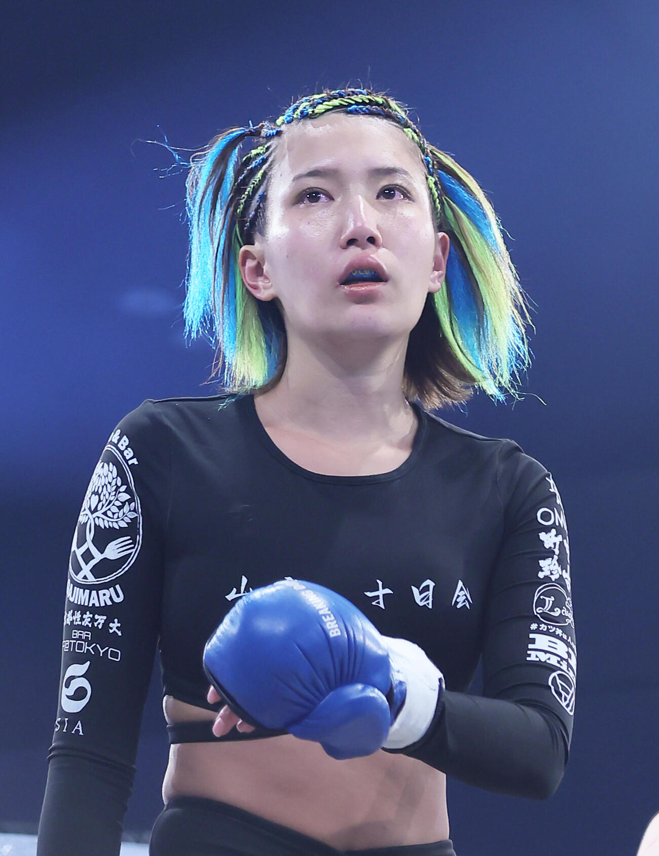 筋肉系YouTuberでグラドルの緒方友莉奈（2022年11月撮影）