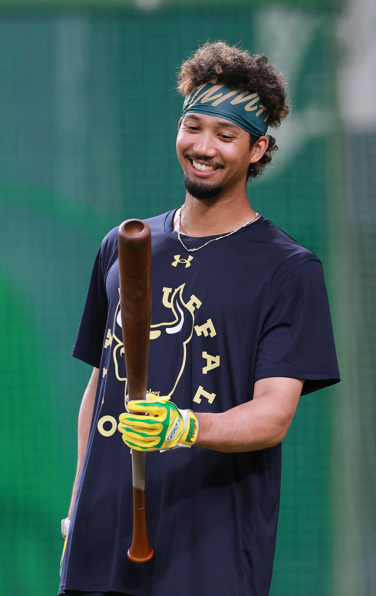 笑顔を見せるオリックス宗佑磨（2026年6月撮影）