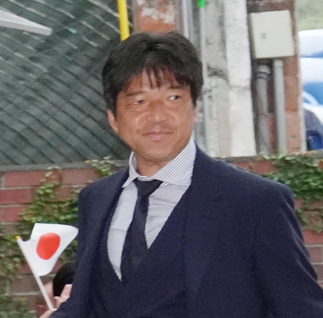 サッカー日本代表の名波浩コーチ（2026年6月2日撮影）