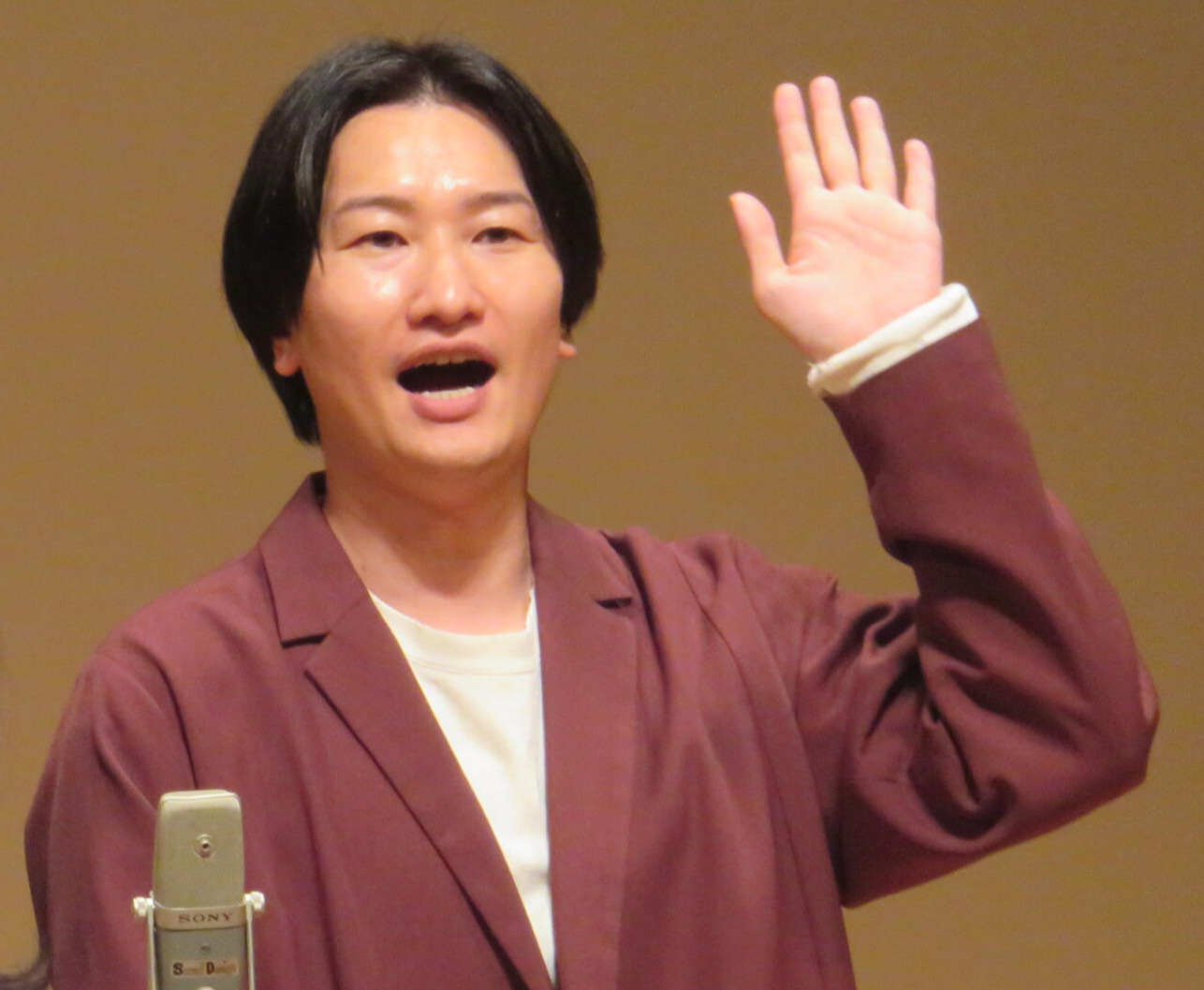 相席スタートの山添貫（24年5月撮影）