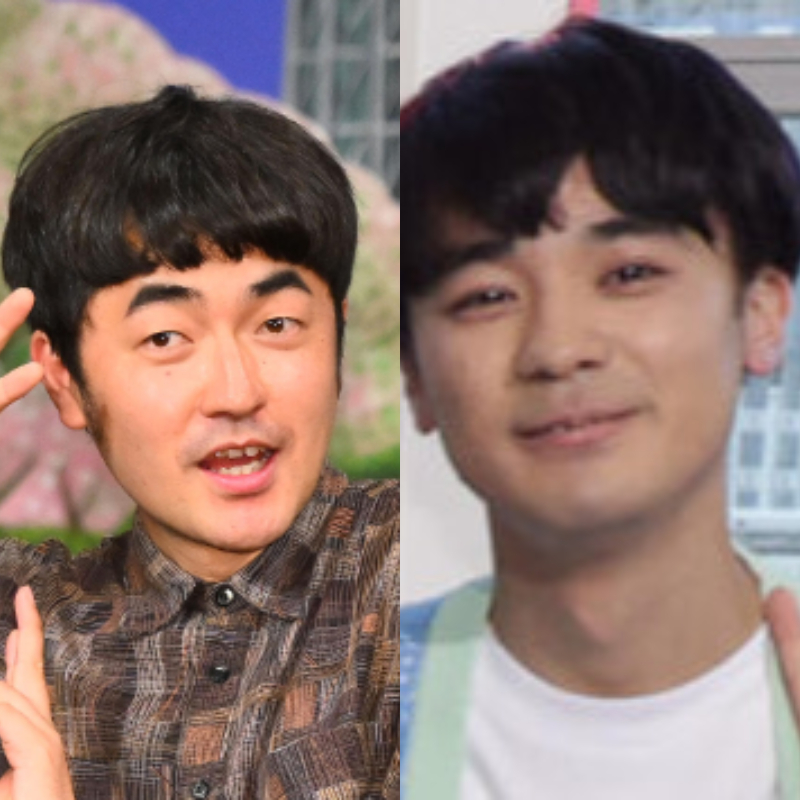 たくろうの赤木裕(左)とダウ90000の蓮見翔
