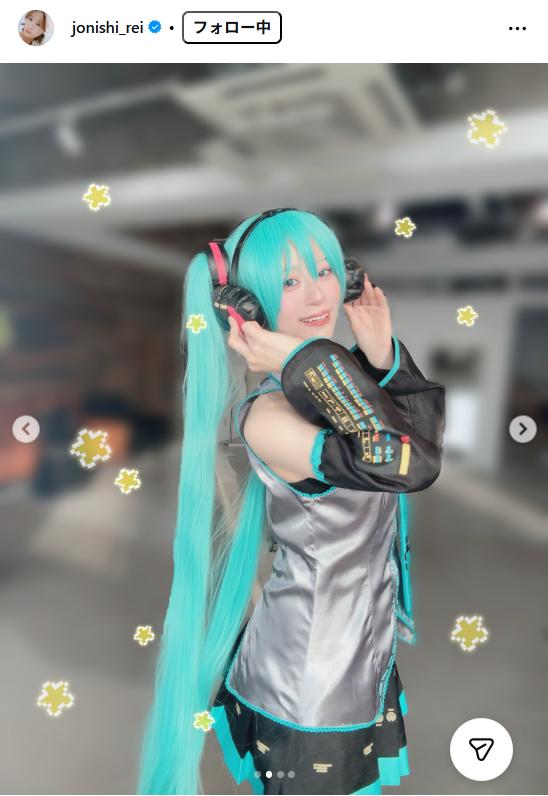 上西怜のインスタグラムから