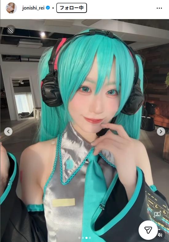 上西怜のインスタグラムから