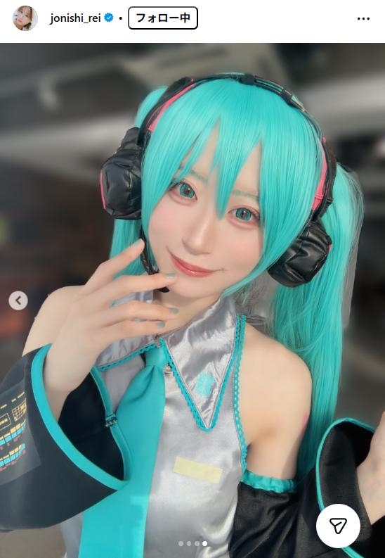 上西怜のインスタグラムから