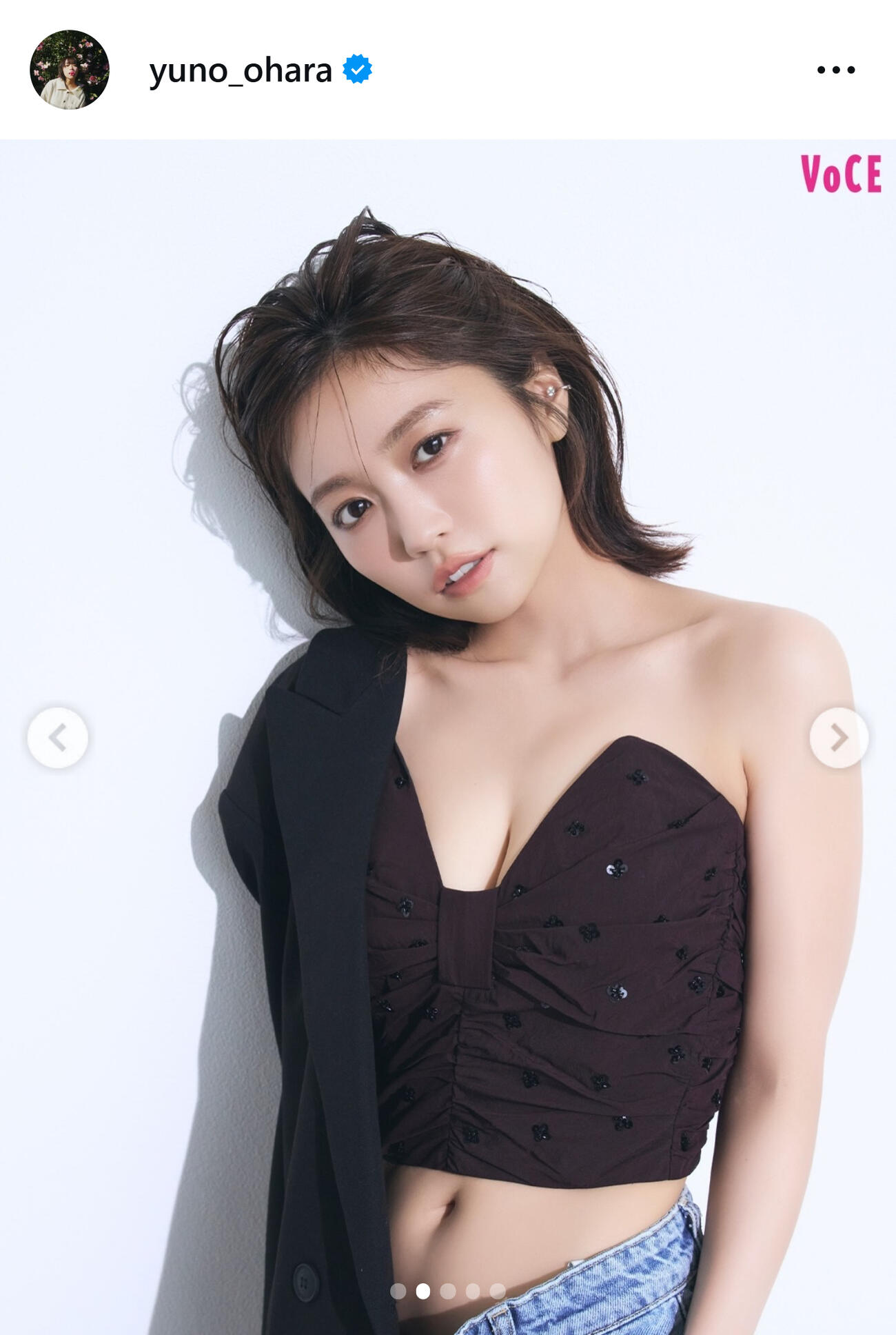 大原優乃のインスタグラムから