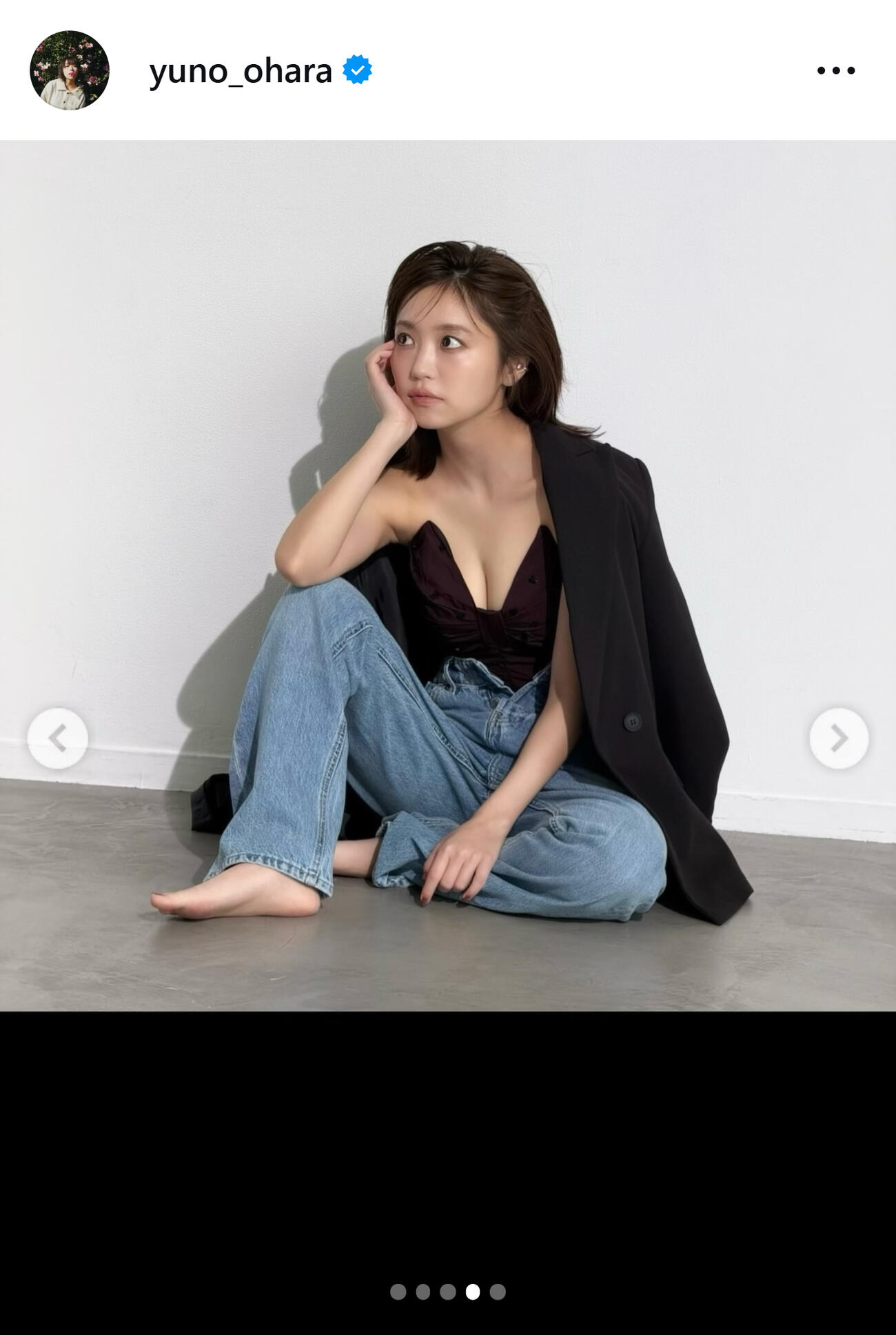 大原優乃のインスタグラムから