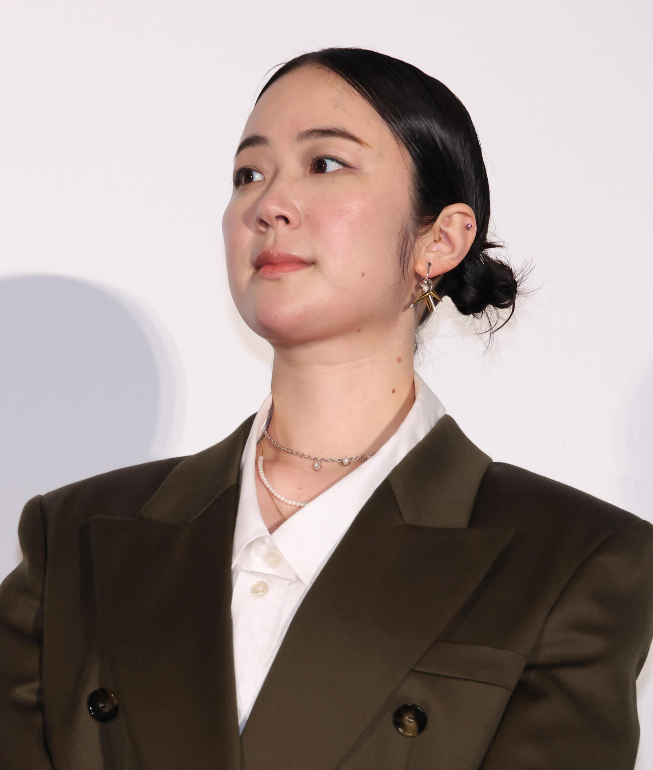映画「マジカル・シークレット・ツアー」公開記念舞台あいさつを行った黒木華（撮影・中島郁夫）