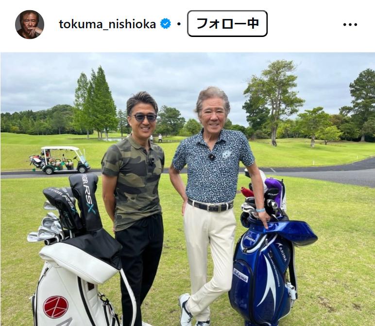 西岡徳馬のインスタグラムから