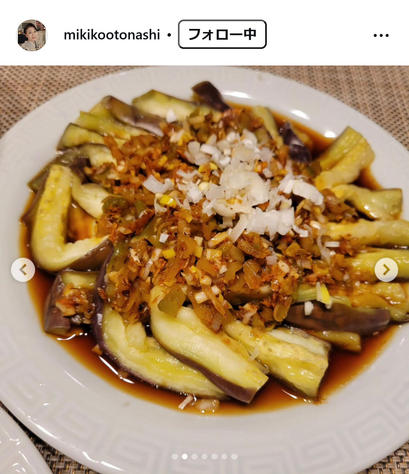 音無美紀子のインスタグラムから