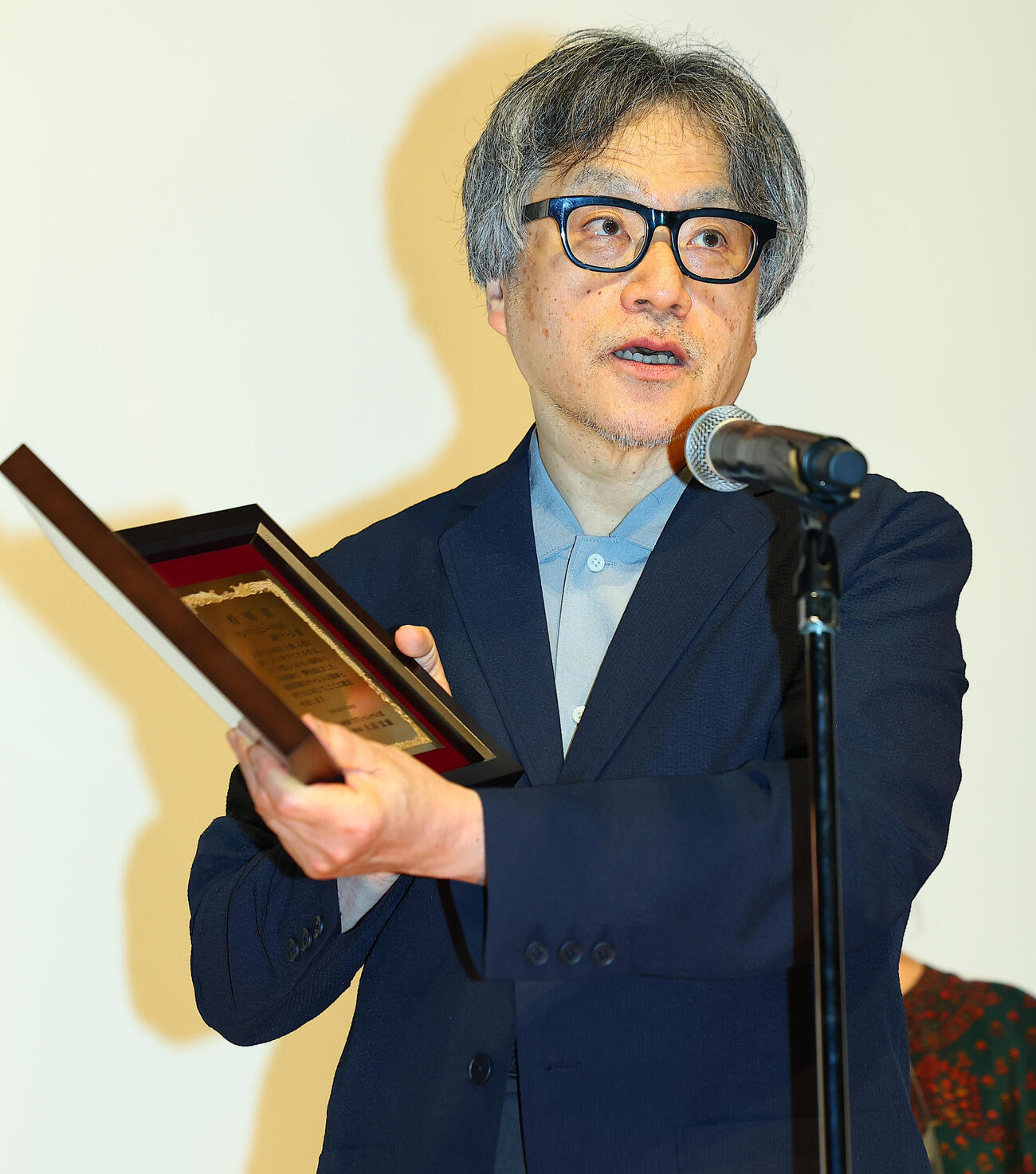 「アジアのユニークな国」で特別賞を受賞した山内ケンジ監督（撮影・野上伸悟）