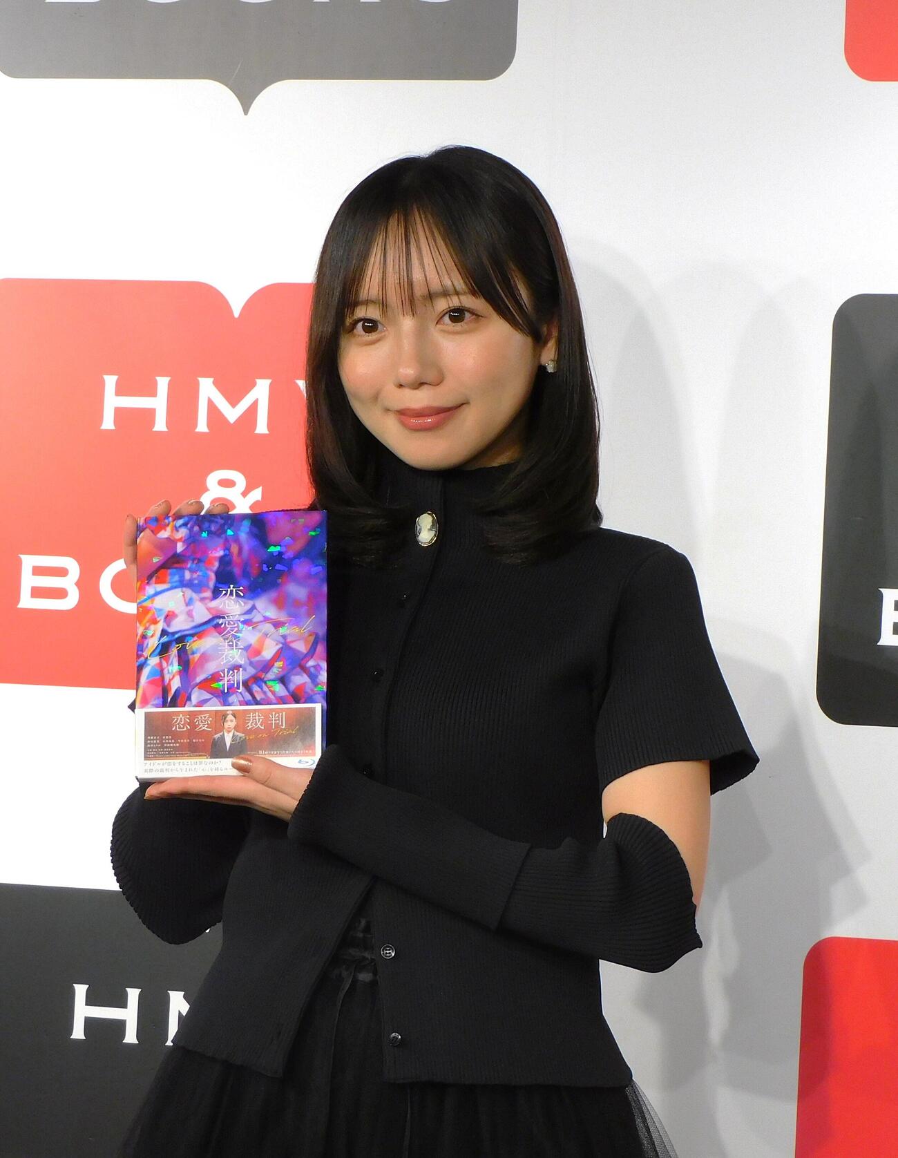 映画「恋愛裁判」Blu－ray＆DVD発売記念トークイベントに登壇した齊藤京子（撮影・寺本吏輝）