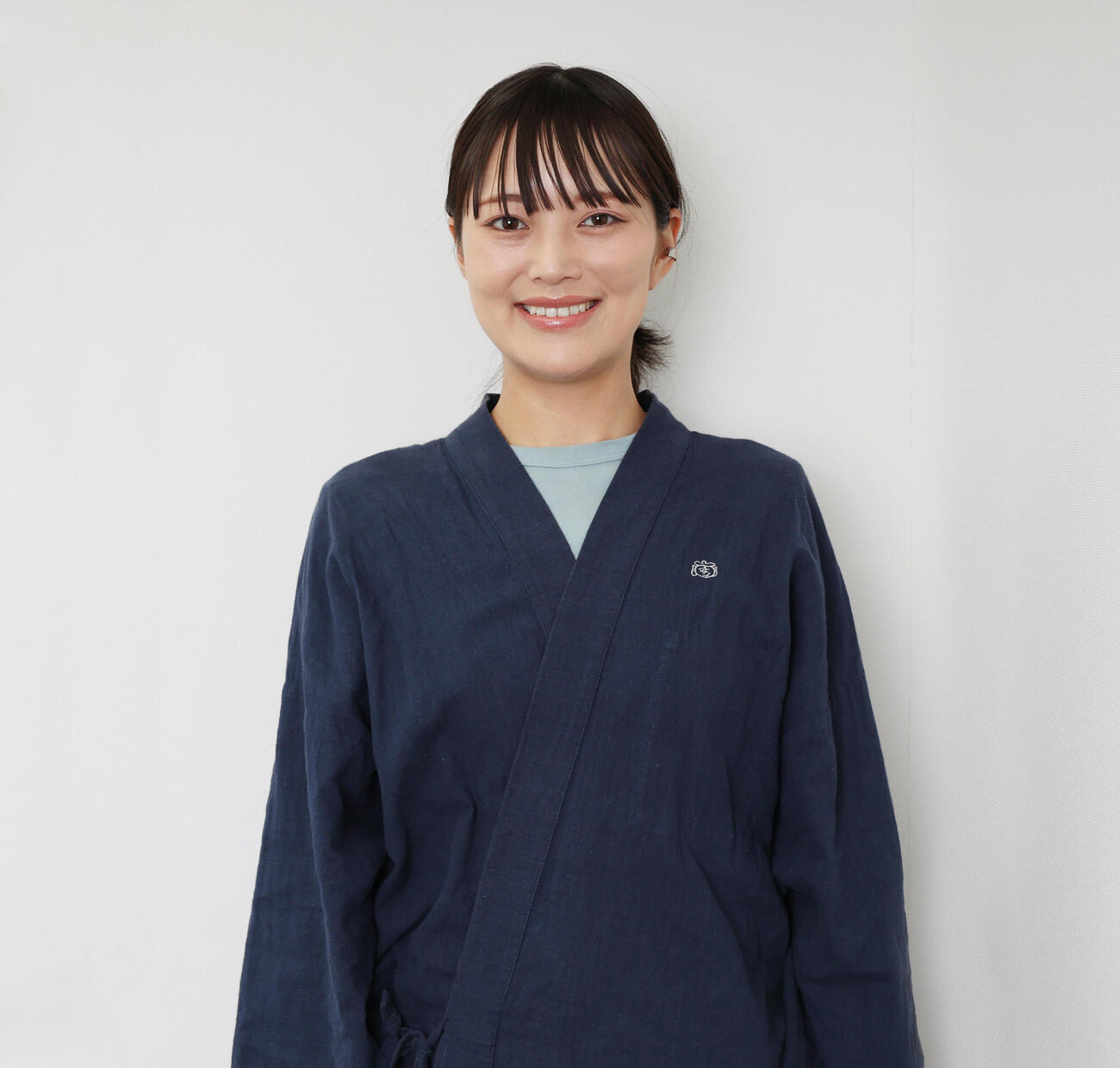 笑顔を見せるみほとけ（撮影・増田悦実）