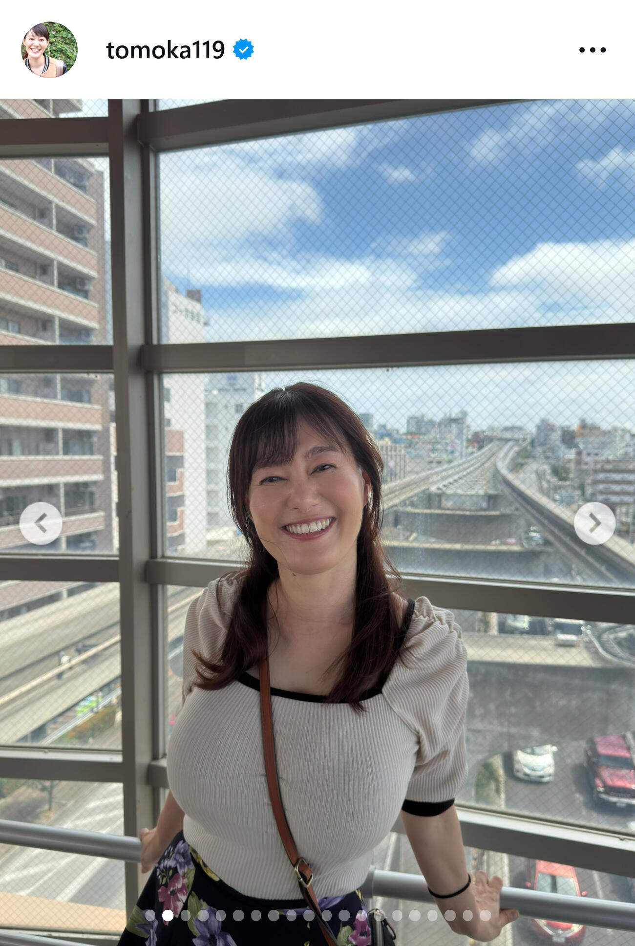 ラジオ沖縄竹中知華アナのインスタグラムから