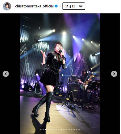 森高千里のインスタグラムから