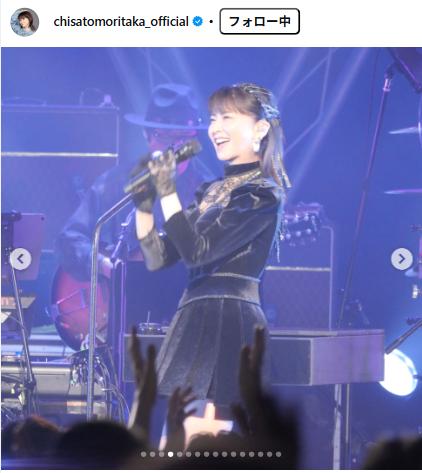 森高千里のインスタグラムから