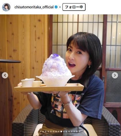 森高千里のインスタグラムから