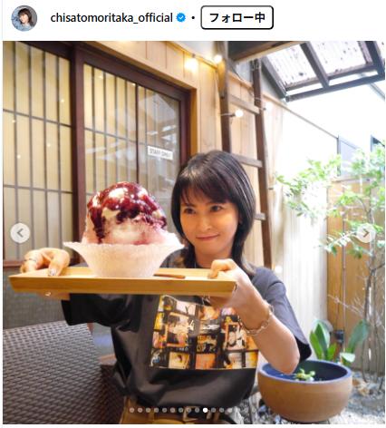 森高千里のインスタグラムから