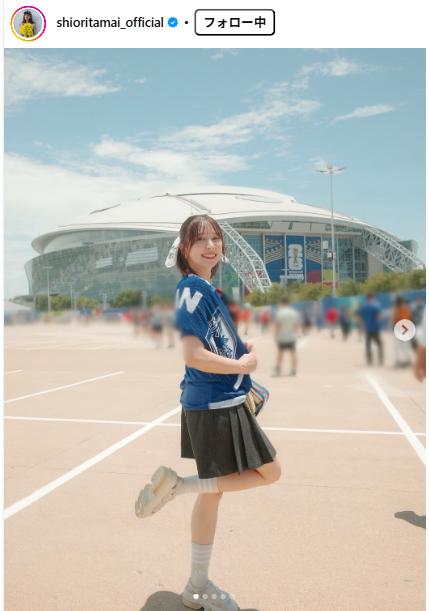 玉井詩織のインスタグラムから