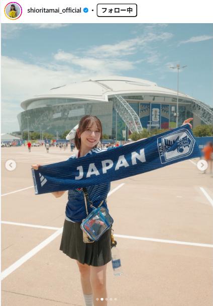 玉井詩織のインスタグラムから