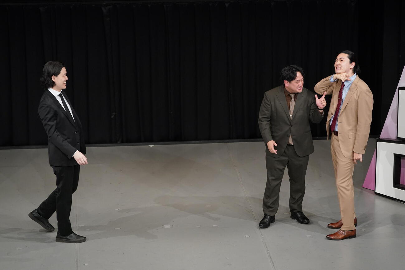 よしもと粗品劇場の初回公演に出演したゼロカラン（C）吉本興業