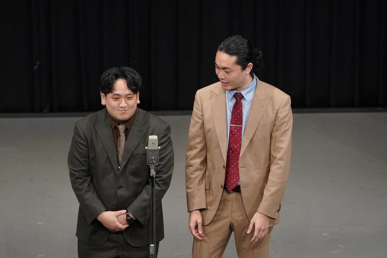 よしもと粗品劇場の初回公演に出演したゼロカラン（C）吉本興業
