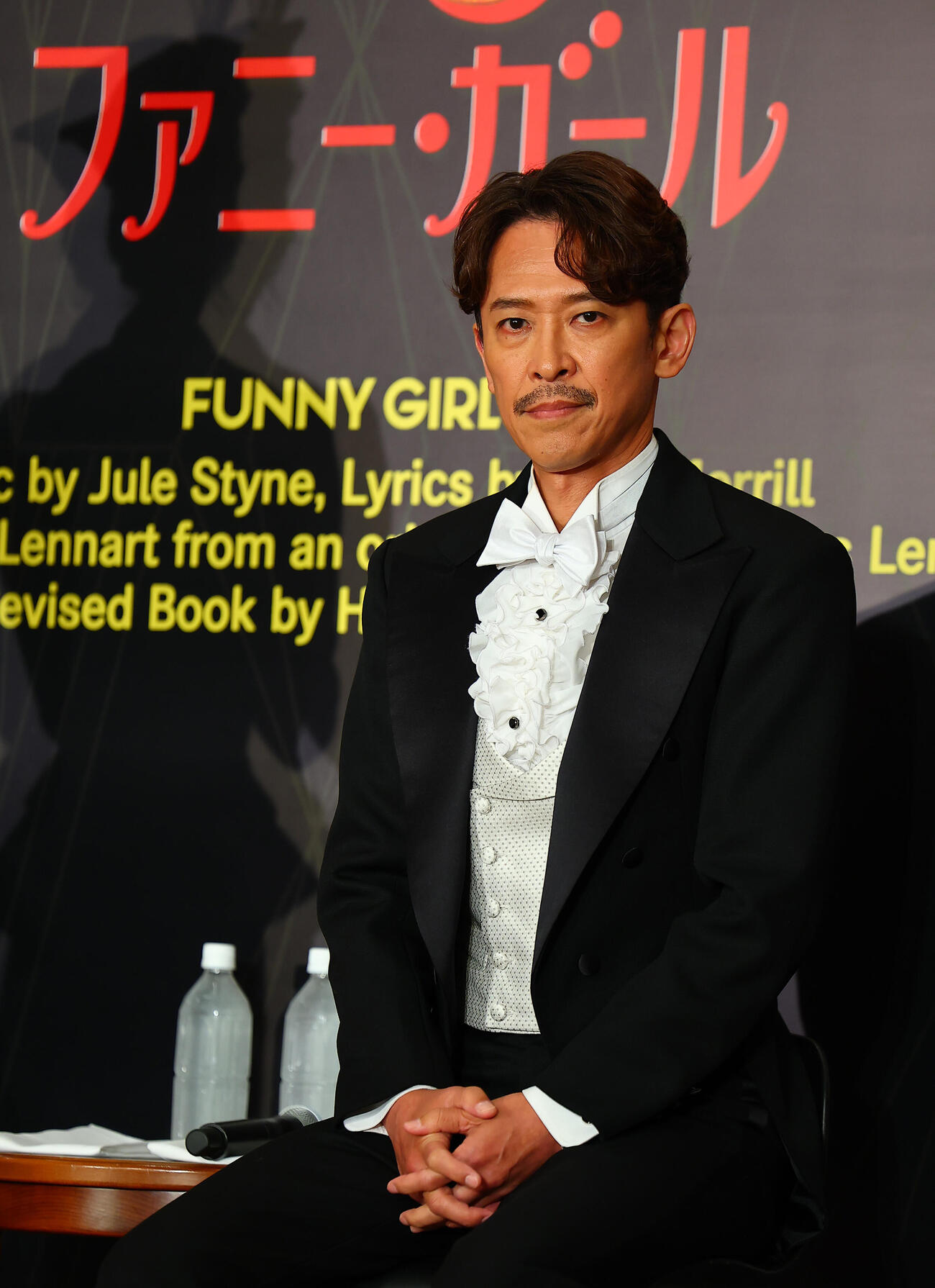ブロードウェイミュージカル「ファニー・ガール」制作発表に登場した坂本昌行（撮影・野上伸悟）