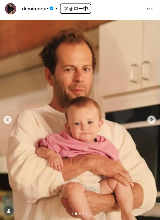 デミ・ムーアのインスタグラムから