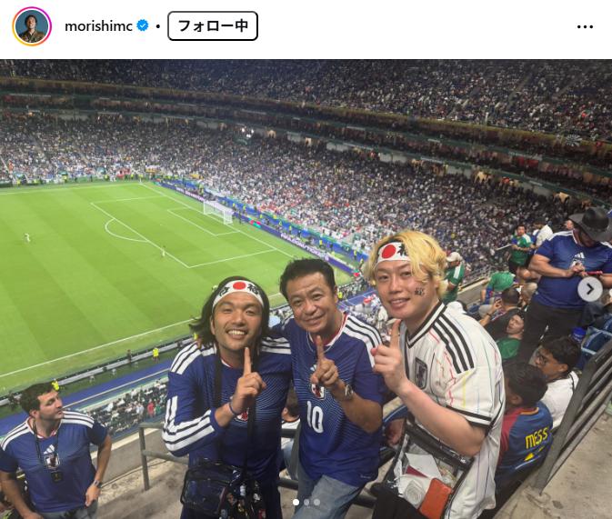 見取り図の盛山晋太郎のインスタグラムから