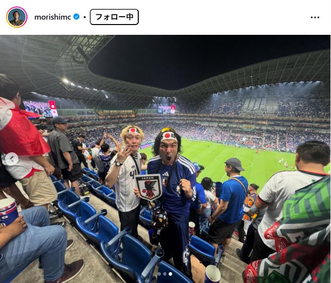 見取り図の盛山晋太郎のインスタグラムから