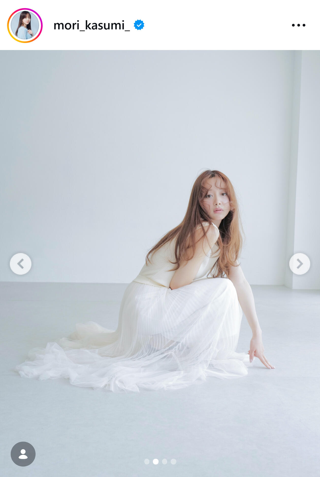 森香澄のインスタグラムから
