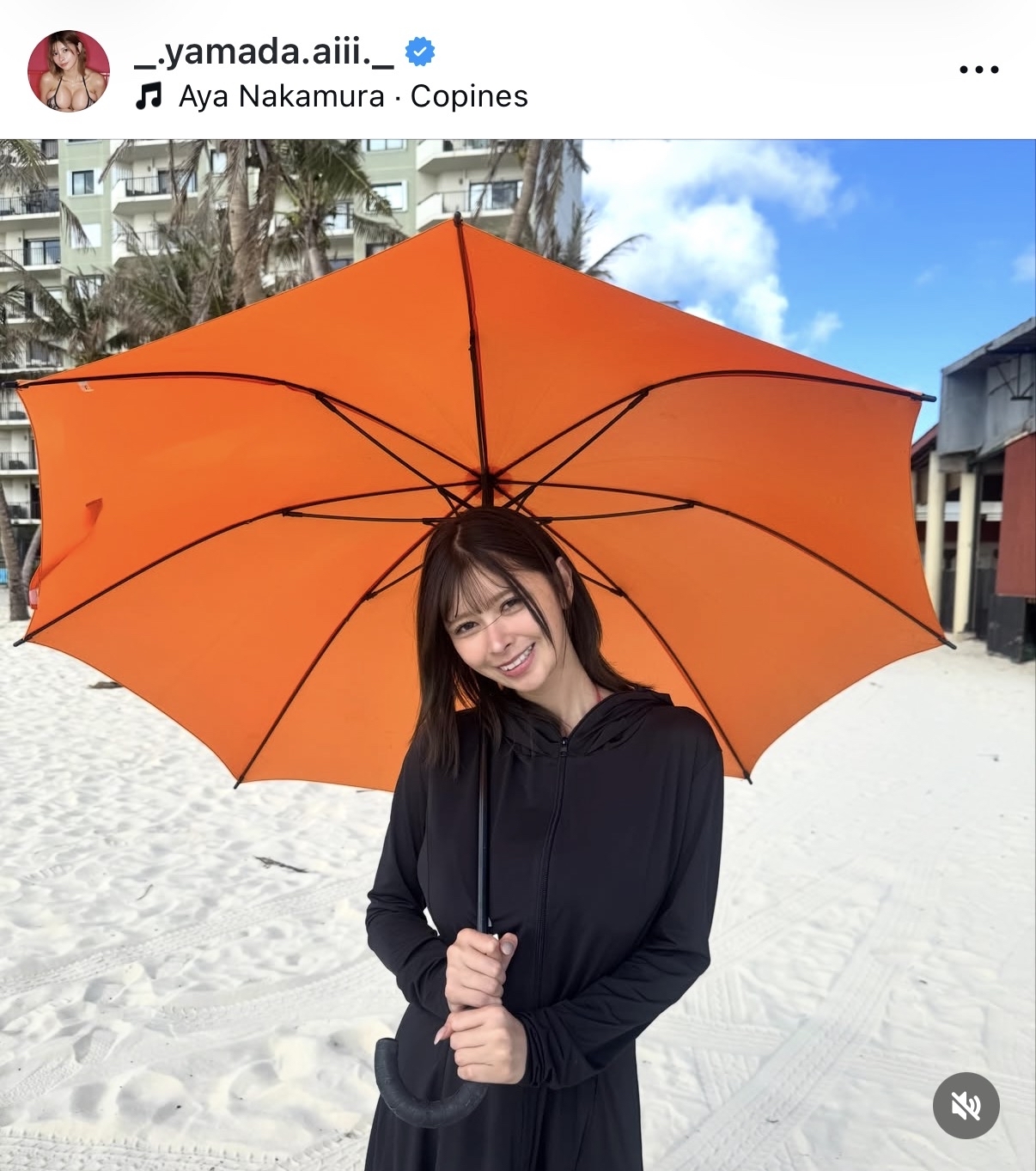 山田あいのインスタグラムから