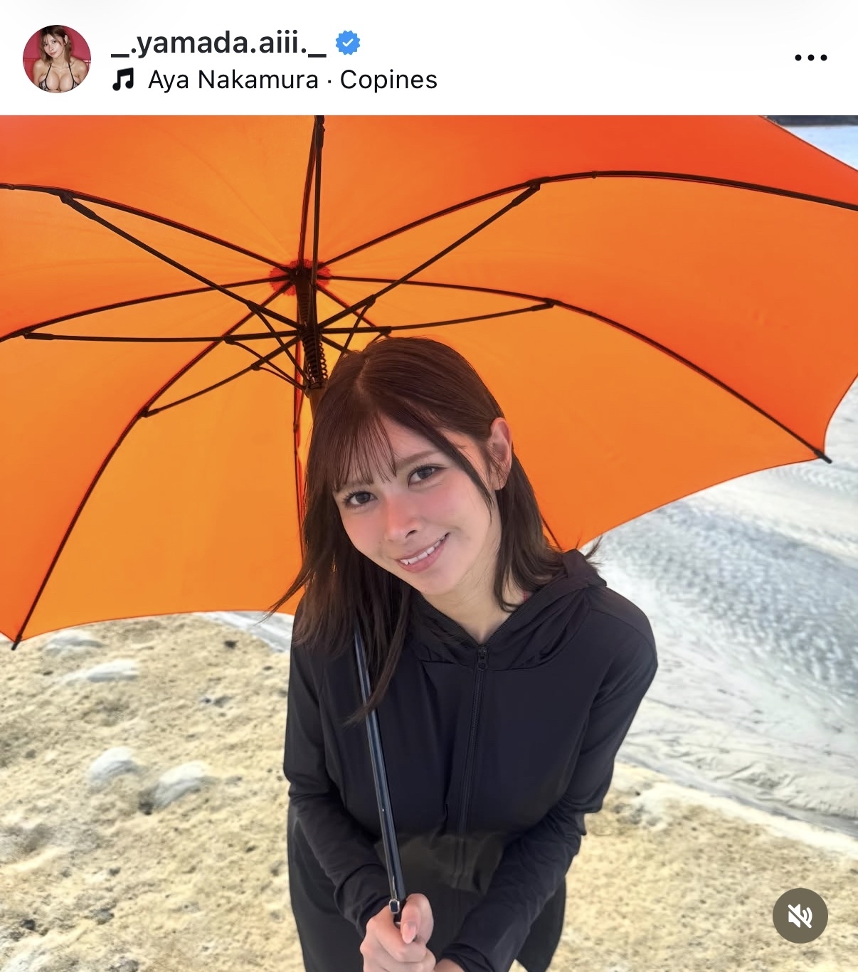 山田あいのインスタグラムから