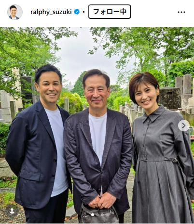 日本テレビのラルフ鈴木アナのインスタグラムから
