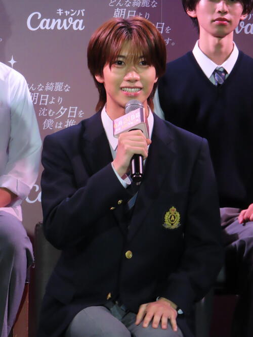 CLASS SEVEN大東立樹「ビジュ捨てた」主演作、滝沢秀明社長の似顔絵デザインにも意欲